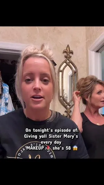 Sister Mary’s Makeup Routine. Y’all have been asking so here it is! She’s 58 and flawless 😱😘 I know I have the most beautiful mama! 💁🏼‍♀️ #makeupover50 #makeup #wnp #makeuphacks #fyp 
