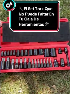Este completo set de 32 piezas Torx está diseñado para ofrecer resistencia, precisión y versatilidad en diferentes tipos de reparaciones y mantenimiento.⚒️🔧🛠️#SummerVibes #tiktokshopmemorialday #Tools #MechanicTools #herramientas 