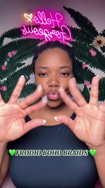 Boho Braids💚✨ Curly hair + effortless beauty 😍 This wig is giving soft glam, volume, and luxury all in one 💕 Beginner-friendly, glueless, and ready to wear — the curls are EVERYTHING Click to bellow 😮‍💨✨ #tiktokshopaffiliate #frodiohair #bohobraids #gluelesswig #fyp