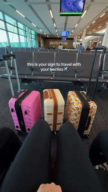 just book that flight girls! ✈️✈️#travelwithbestie #travel #cruise #bfftravel #airportlife @mila @Marianna 🤍✨ 