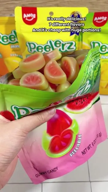 Watermelon gummies,170g,are here!super cheap and delicious ~☺️☺️☺️#candy #fypシ #mango #peelerz #amossweets 