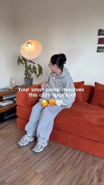 The size is so small-space friendly !🥰🧡🤍#weture #SummerVibes #fyp #bonelesscouch #live 