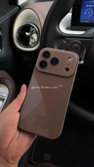 🤎 #brownaesthetic #iphonecase #phonecase #neutralcase #browncase 