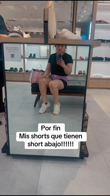 Tenía tiempo buscandolos ya Que ahora solo Los hacen con calzon abajo!!! Me encantaron!! Estiran y se ven super bonitos!!! #fyp #shorts 