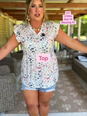 The cutest top!! #dealsforyoudays #tiktokshopcreatorpicks #tiktokshopmemorialday 