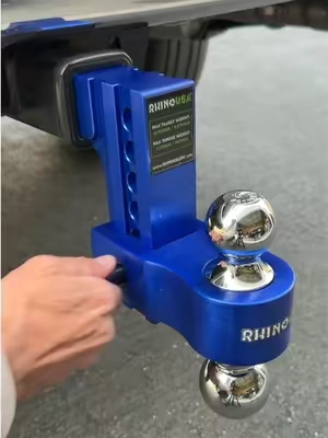 I’m returning this trailer hitch from @Rhino USA #trailerhitch #truck #trucktok #towing #rhinosuperbrandday 