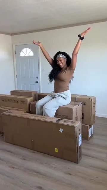 Furnishing my Dads rental property Apartment and I’m getting everything from TikTok Shop pt. 1 🩷 COUCH FIND! Details: Weture Official 110-143 inch Modular Couch Sectional Gray 5 seater #homefurnishing #apartmentfinds #couchtok #summervibes #tiktokshopmemorialday 
