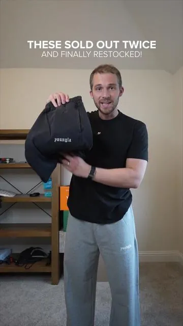 YoungLA Classic Baggy Sweats  #tiktokshopmemorialday #youngla #tiktokshopcreatorpicks 