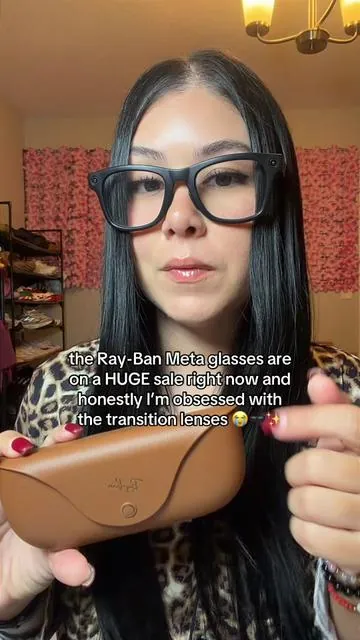 🎥✨ I even added my prescription to mine so now they’re PERFECT for Disney days, driving, travel, POV content, and everyday life without constantly switching glasses 👏✨ #tiktokshopmemorialday #dealsforyoudays #summerwins #RayBanMeta #ContentCreator Posted on 05/21/2026 | Prices & promos were accurate at time of posting but may change. Features, prescription compatibility, transition performance, availability, and pricing may vary by style and retailer.