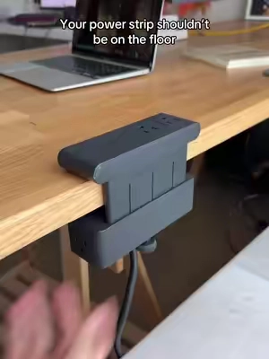This is a 10in1 clamp on desk powerstrip. With up to 70w fast chaerging#powerstrip #chargingstation #tiktokshopmemorialday #newdropsforyou #desksetup 