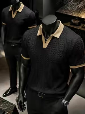 CasualCool men’s contrast colo#parlay #OOTD #fvp #mensstyle #tiktokshop 