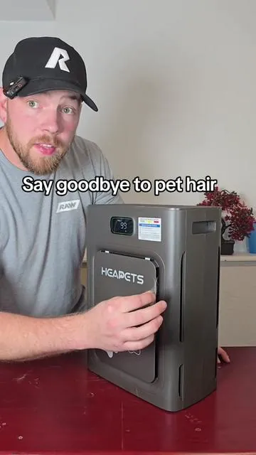 Say goodbye to pet hair!! #airpurifier #petairpurifier #cleanair  #tiktokshopmemorialday 