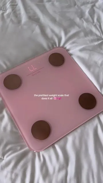 Your fitness era needs this pink essential💗🎀 #weightscale #fitnessjourney #pinkaesthetic #scale #weightloss
