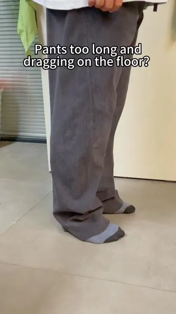 Try this fusing tape can solve your long pants problems, no sewing 🧵 #useful #tiktokshop #holes #toolong #worldcup 
