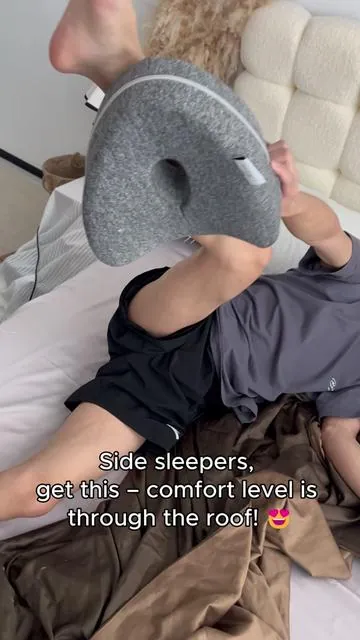 🙌 No more back pain – side sleeper for life, this pillow saved me. 🛌#pillow#sleephack#sleepEnd #SummerVibes#TikTokShopDealsforYouDays  😌 End of restless nights and stiff mornings. Support your spine naturally. Your body needs recovery, not pressure. 💤