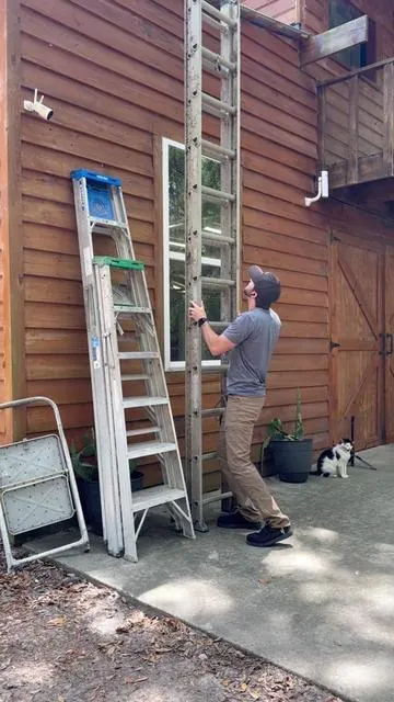 This replaced all of my ladders! #contractorlife #contractor #homeowner #homeimprovement #dealsforyoudays 