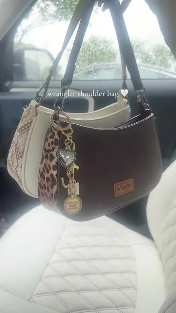 the prettiest purses 🤎 #wrangler #purse #shoulderbag #wranglerpurse #westernfashion 