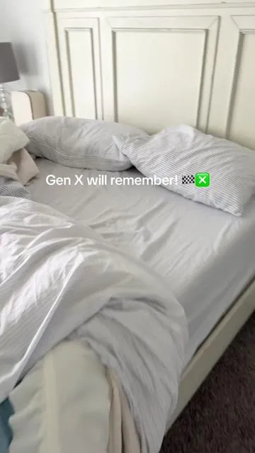 Bringging back real cotton sheets like when we were kids! #cottonsheets #bedding #genx 