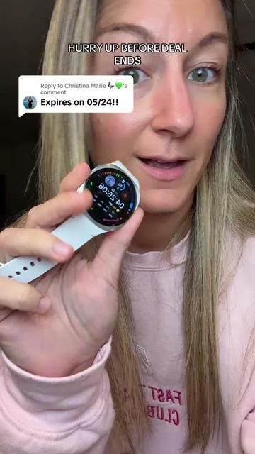 Replying to @Christina Marie 🦆💚 Samsung Galaxy Watch 8 #samsung #galaxywatch8 #samsungwatch #tiktokshopfinds #s26ultra