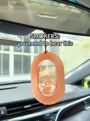 this thing saved me HUNDREDS in deep cleaning fees #car #smoker #carfragrance #carfreshener #aero 