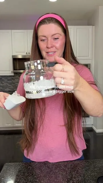 The viral coffee pot mug now comes in a bigger 20 oz size 🙌 ☕️ Coffee just tastes better out of a cute cup.  @Tiny Brew No.1  #coffeepotmug #coffeecup #coffeemug #coffeeathome #dealsforyoudays 