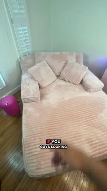Boneless Chaise for that stay at home working mom…#tiktokmademebuyit #tiktokshopcreatorpicks #lifestyle #home #furniture 