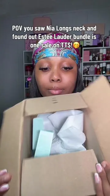 The way I rann!!! Not playing😭🤭#esteelauder #nialongneckcream #tiktokshopcreatorpicks #tiktokshopmemorialday #tiktokshopsummerturnup 