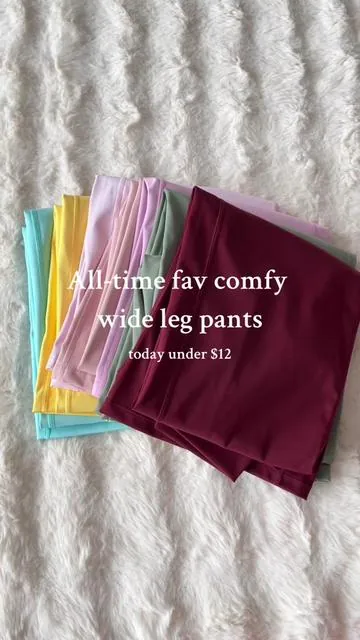 I got it in tons of colors,totally obsessed!!#pants#widelegpants#musthaves #dailywear#sportwear#workout#tiktokshopmemorialday #spotlightfind