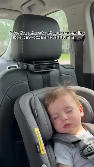 The biggest issue for rear facing kiddos! This fixes it 👀#summerheat #carfan #hotcar #summervibe #carfans 