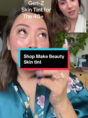 @Shop MAKE Beauty #skintint #skintintreview #skintintfoundation #glassskin #maturemakeup 