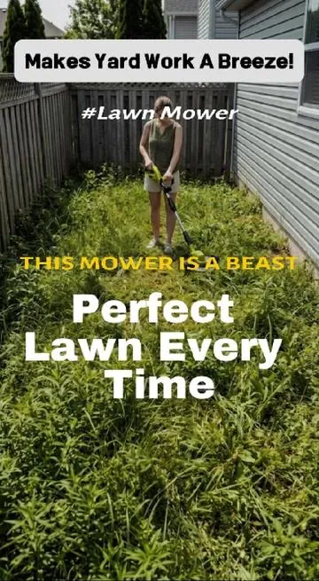 This Lawn Mower Is WAY More Powerful Than I Expected 😳 #mowing#LawnMower#SEESENewArrivals #fathersdaygift#newarrivals