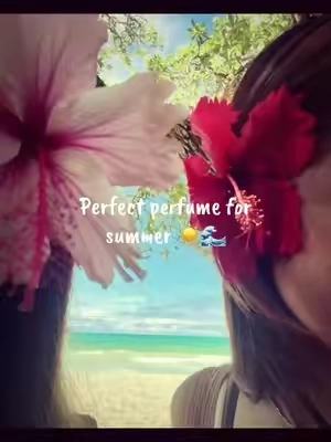 if u need a new scent for summer this is perf! 🌺 #Summer #summerperfume #tropical #aesthetic #fyp 