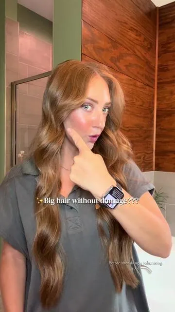 Long heavy hair weighs down your volume making it flat but you don’t even have to tease to get all that volume with the JINRI hair volume tool🎀@JINRI #summervibes #hair #hairtok #hairstyle #longhair 