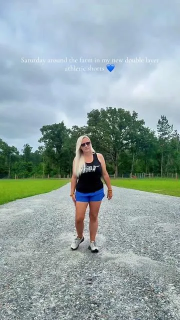 Okay wait… why are these shorts actually SO good for the price?! 😅🙌 The high-waisted fit is super flattering and the built-in biker shorts underneath make me feel way more confident and covered when I’m running around. Cute, comfy, and affordable = an immediate yes from me 🤍 #Athleisure #MomStyle #ComfyCute #TikTokMadeMeBuyIt #SummerOutfits @Lefter Shorts 