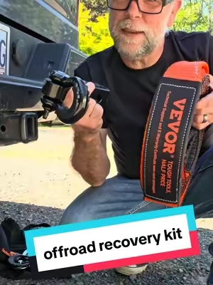 VEVOR Off-Road Recovery Kit #offroad #4x4 #jeep #Summervibes #tiktokshopcreatorpicks @VEVOR Store 