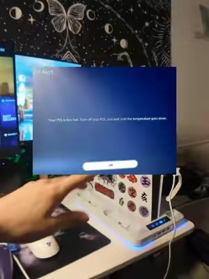 how to fix ps5 overheating message #ps5 #dealsforyoudays #gaming #playstation5 #gamer