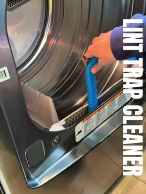If you’re wondering, why is my dryer taking so long to dry my clothes it might be because your dryer lint trap needs to be cleaned. My dryer was taking several cycles to dry my clothes and I thought my dryer was broken, but this is an easy way to fix your dryer that the problem is linked. This is a lint trap cleaner.  clean your dryer using this dryer attachment.  ##dryer##cleaning#s#summervibest#tiktokshopmemorialday
