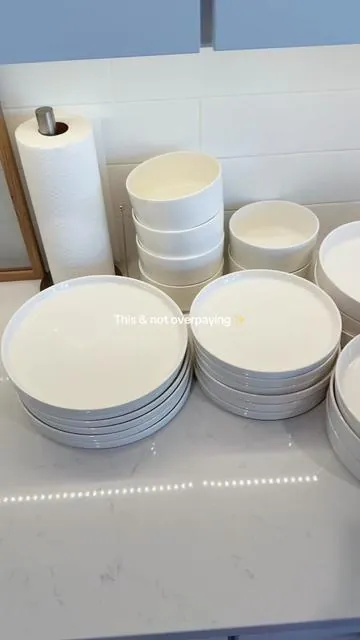 The dinnerware set of my dreams #dinnerware #dishset #dinnerwareset #dealsforyoudays 