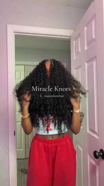 Burmese Curly Miracle Knots • 20 inches • 4 packs from @Mamushow Hair Fashion I personally recommend it 🖤#TikTokshop#wigtutorial#WeeklyDeals#crochethair#Summervibes