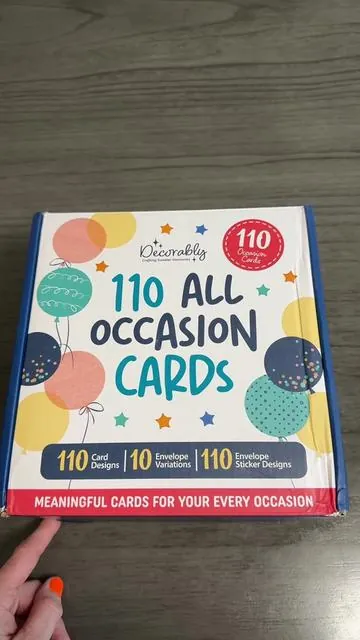 Adulting just got easier 💌✨This greeting card box comes with 110 cards, envelopes, and stickers so you’ll always have the perfect card ready for birthdays, thank you notes, holidays, celebrations, and more 💖 No more last-minute store runs — everything you need is organized in one beautiful box! #GreetingCards #StationeryAddict #HappyMail #ThoughtfulGifts #CardCollection 