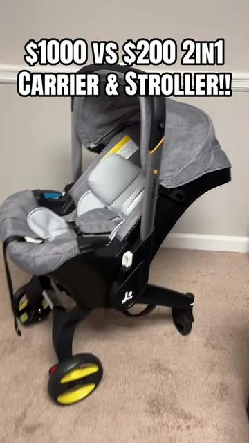 convertible baby stroller + car seat! #babystroller #babycarrier #carseat #tiktokshopstockup # 