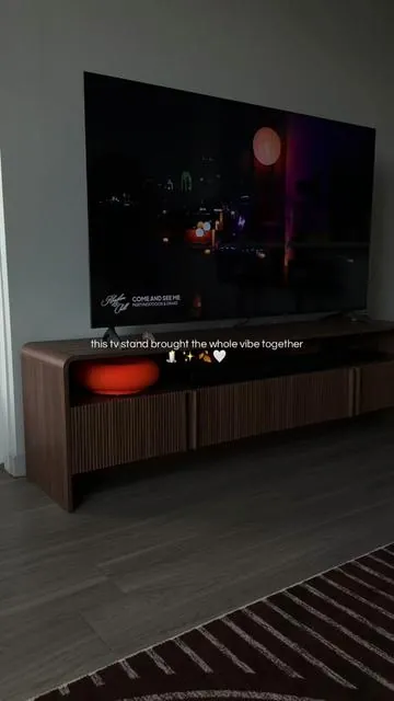 perfect addition to gthe living room ☁️ #tvstan #amerlife #livingroomdecor #dealsforyoudays #tiktokshopmemorialday 