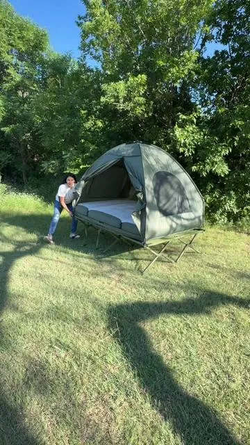 Si estás pensando en salir este verano a disfrutar de la naturalezas esta es la casita de camping que debes tener #campin #TikTokShopDealsForYou #dealsforyoudays #SummerVibes #tiktokshopmemorialday 