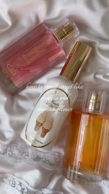 all i need is a sweet smelling lotion 🍦🎀🧁 #perfume #chocomusk #femmenina #vanilla #marshmallow 