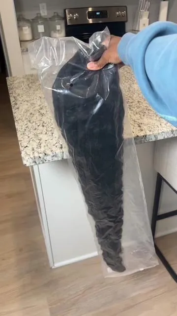 Bling Hair doesn’t come to play on no day 😍 Deep Wave Wig in 34 inches #blinghair #wigtok #wig #fyp #foryoupage 
