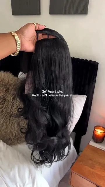 Y’all grab it at the current price! This price is too good!! #vpartwig #syntheticwig #protectivestyles #bodywavewigs #workhairstyles 