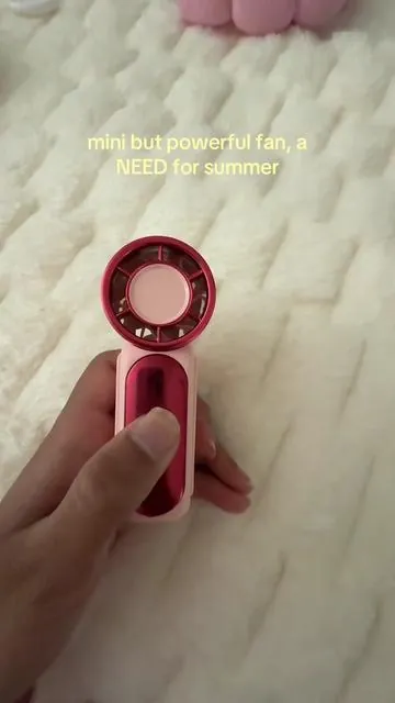 and it was fast shipping 😻 #fyp #fan #powerful #mini #summer 