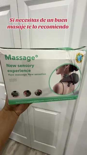 🚨Esto se siente como un masaje profesional en casa  #Masajeador #NeckMassager #AmazonFinds #TikTokMadeMeBuyIt #DolorDeCuello  