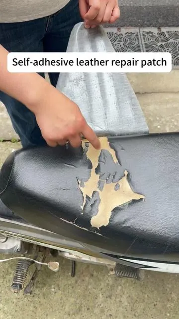 Leather repair tapes 