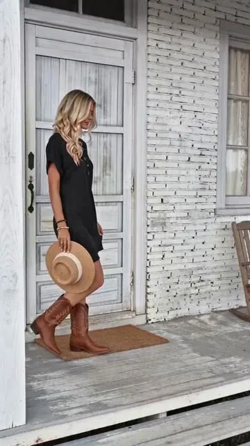 POV: you needed one easy outfit that still makes you look put together ❤️#summerfasion #summerdress #countrytok #casualchic #countrygirl 